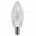 Светодиодная лампа  C37 CL-C 3W 4100K 220V E14 CR