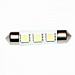 Лампа светодиодная освещения салона T10x41 3 SMD(white)