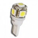 Лампа светодиодная передних габаритов T10-5SMD (white)